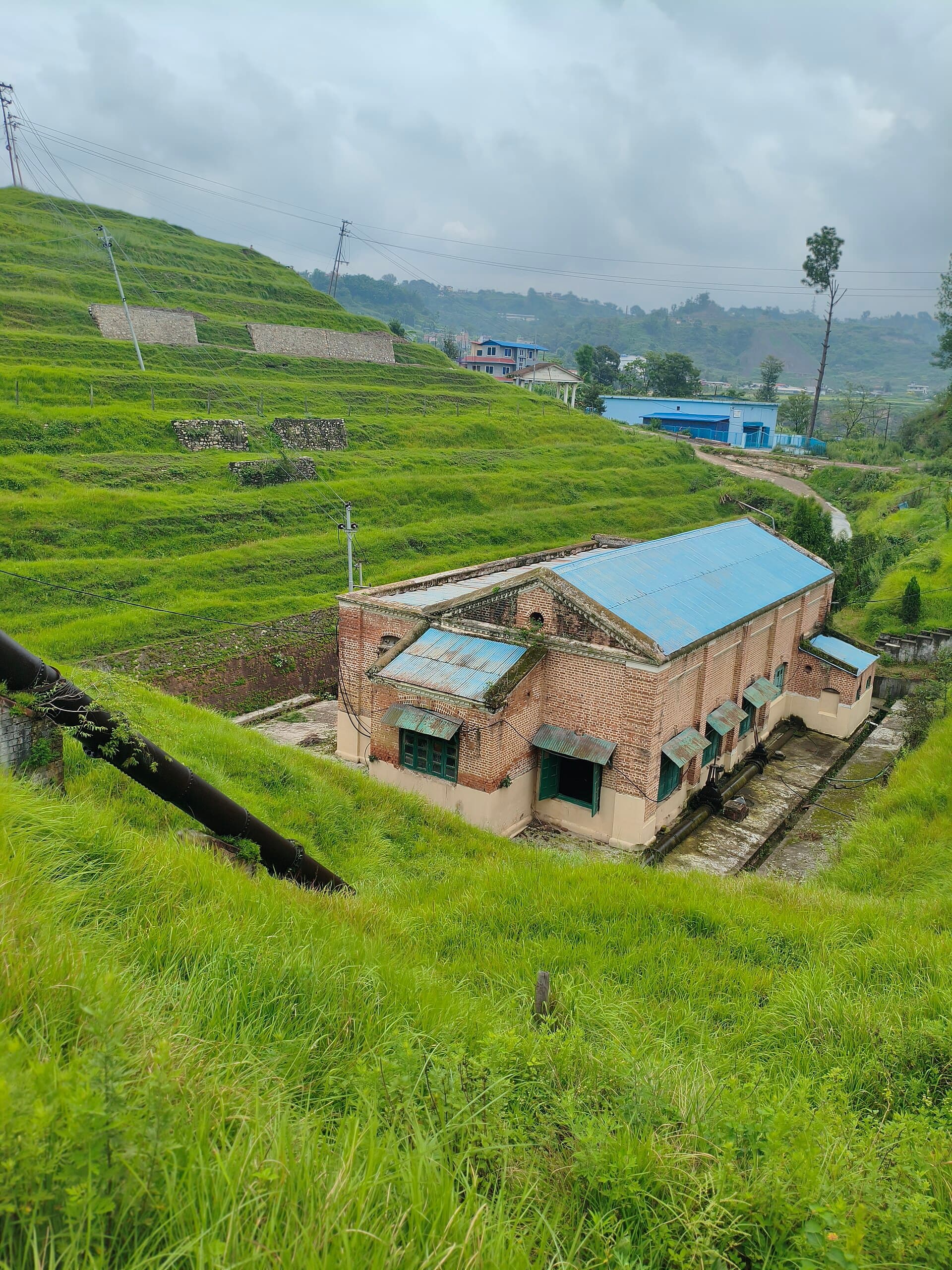 फर्पिङ जलविद्युत् केन्द्रको पावरहाउस।