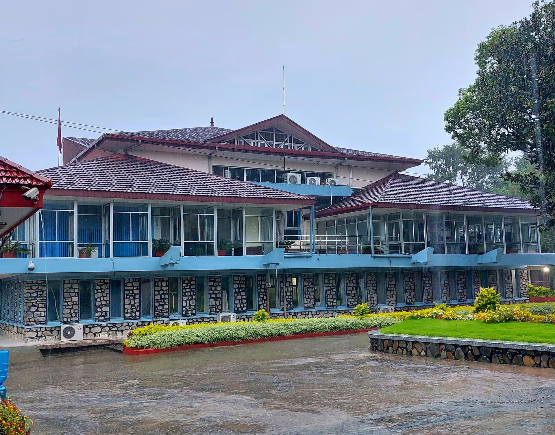 नेपाल राष्ट्र बैंकको कार्यालय।